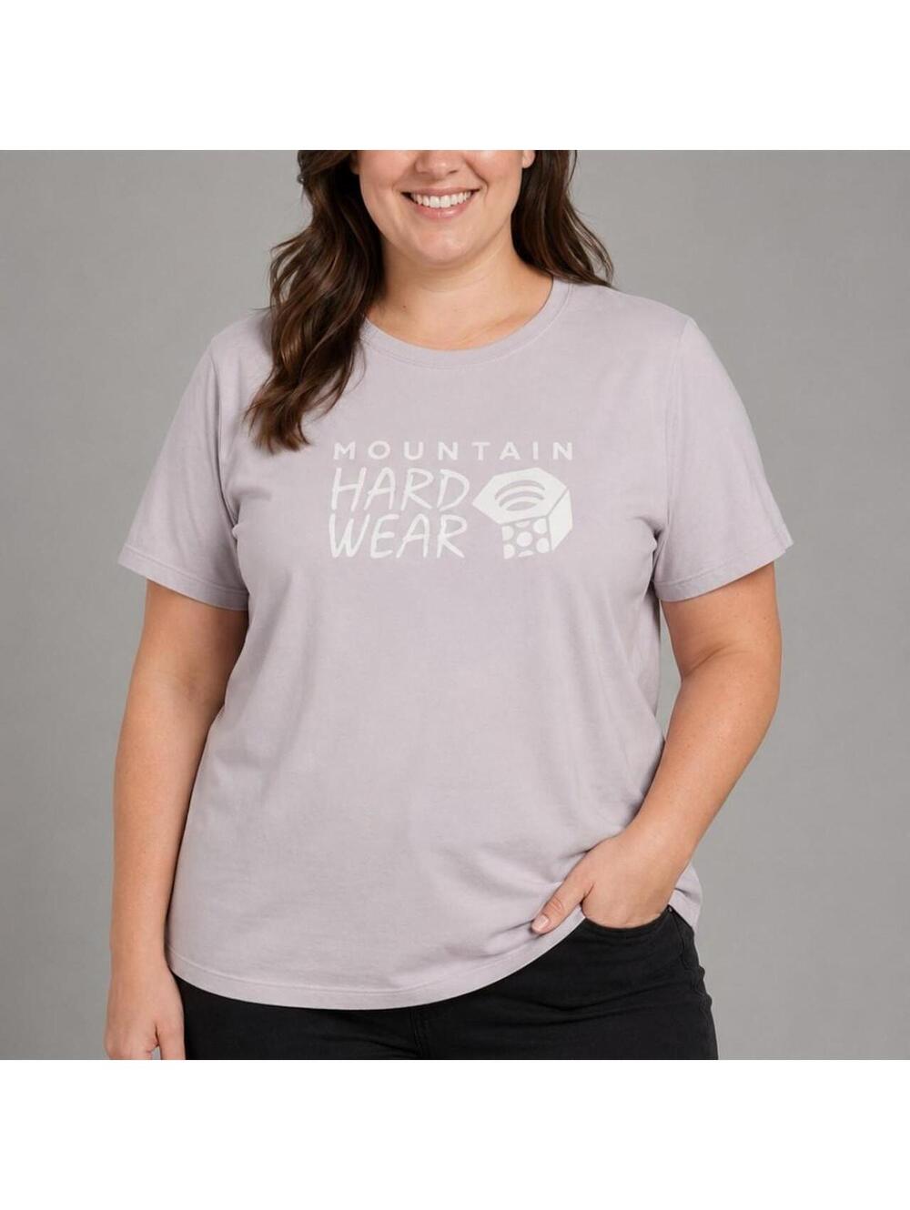 Mountain Hardwear Lavender Graphic T-Shirt — Size Large